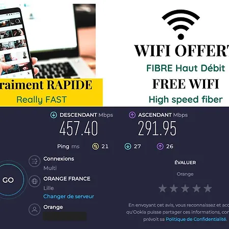 Le 9 De Coeur - 2 - 6 Couchages Arras